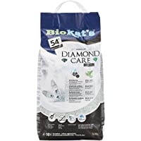 Biokats Diamond Care Classic- para gatos- sin fragancia - Arena fina con carbón activo y aloe vera 1 saco (1 x 10 l)